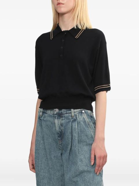 3.1 Phillip Lim short-sleeve polo shirt - Blue