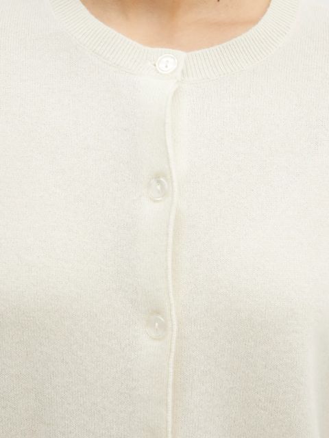 Samsoe Samsoe kardigan wełniany SABOSTON kolor beżowy lekki F24400186