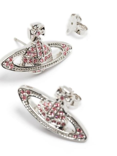 Vivienne Westwood Mini Bas Relief earrings - Silver