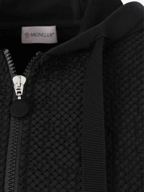 Moncler cotton hoodie - Black
