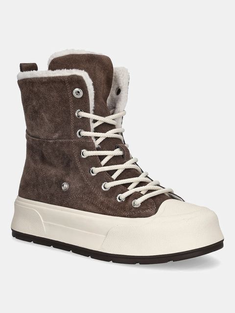 GOE trampki zamszowe kolor brązowy SS2N4050 BROWN - zdjęcie produktu nr 1