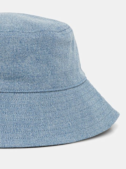 Karl Lagerfeld Jeans kapelusz bawełniany kolor niebieski B1W33056