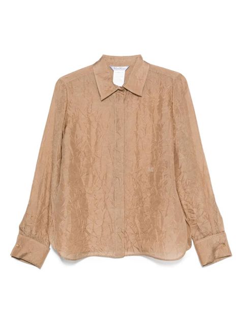 Max Mara Eloisa silk blouse - Neutrals - zdjęcie produktu nr 1