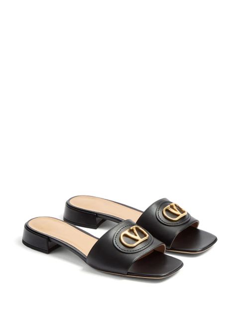 Valentino Garavani 20mm VLogo Signature slides - Black