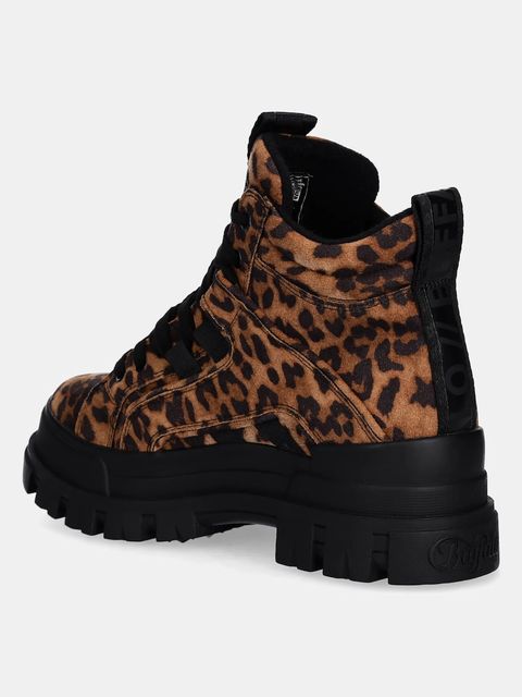 Buffalo workery Aspha Nc Mid damskie kolor brązowy na platformie 1622591