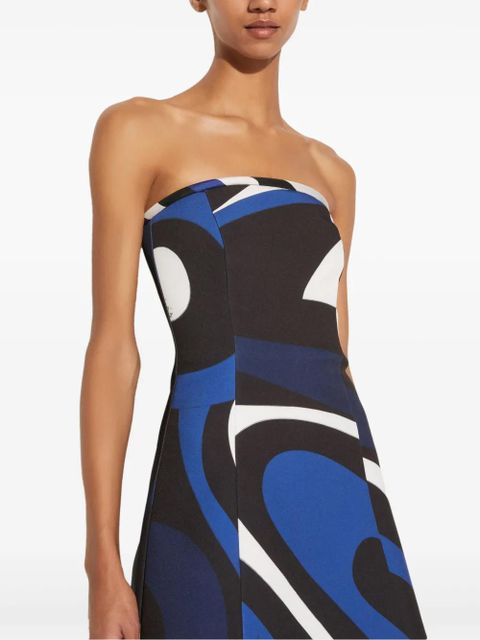 PUCCI Marmo-print minidress - Black