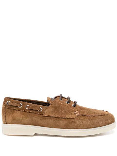 Giuseppe Zanotti suede loafers - Brown - zdjęcie produktu nr 1