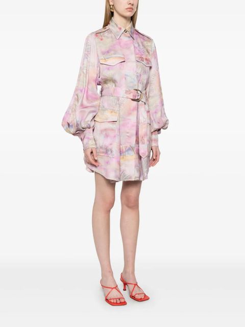 ZIMMERMANN Dawning mini dress - Purple - zdjęcie produktu nr 2