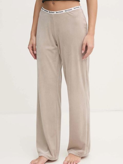 Juicy Couture spodnie piżamowe VICKY RIB FLARE PANT - zdjęcie produktu nr 1