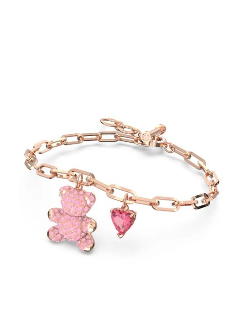 Swarovski Teddy crystal-embellished bracelet - Pink - zdjęcie produktu nr 2