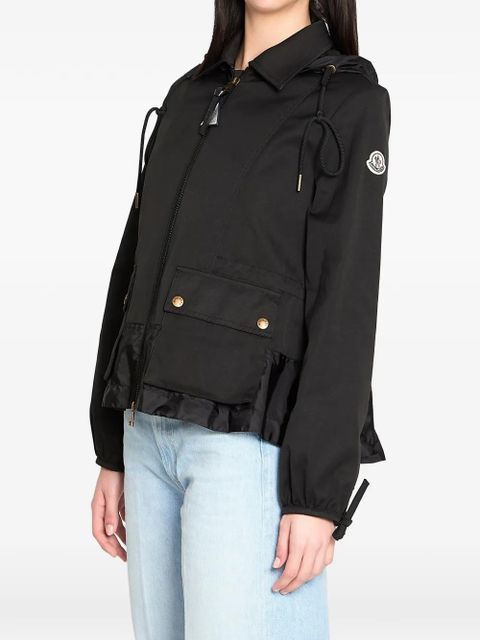 Moncler removable hood flap pocket jacket - Black - zdjęcie produktu nr 2