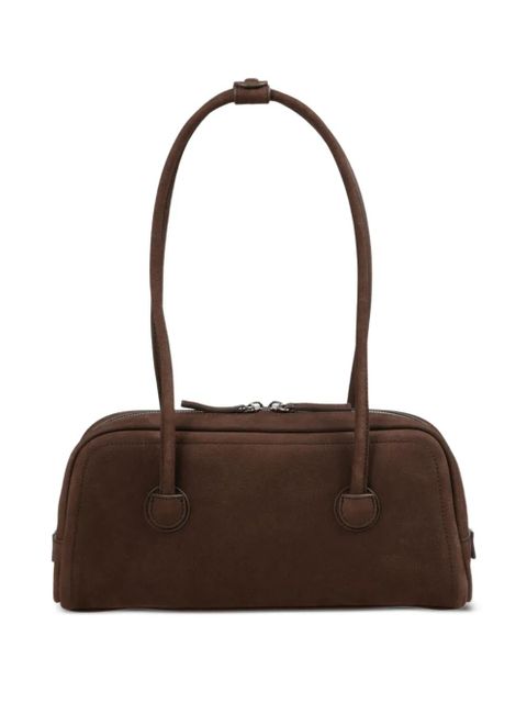Marge Sherwood logo-detail nubuck shoulder bag - Brown - zdjęcie produktu nr 2