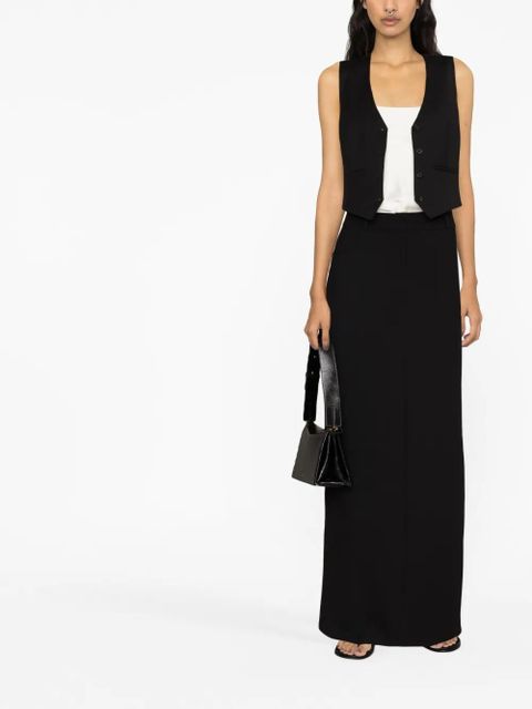 WARDROBE.NYC wool waistcoat - Black - zdjęcie produktu nr 2