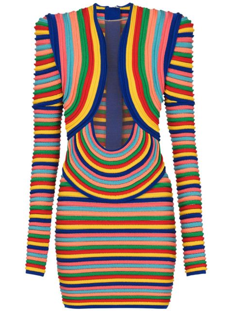 Balmain knitted dress - Yellow