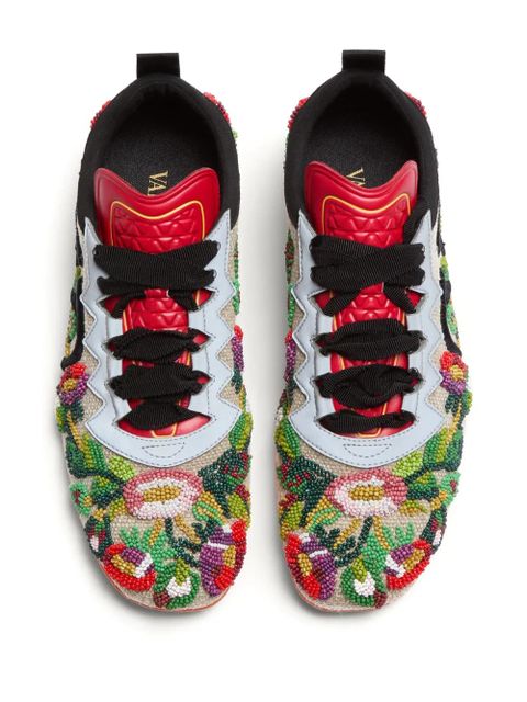 Valentino Garavani Chromathon lave-up fastening sneakers - Neutrals - zdjęcie produktu nr 2