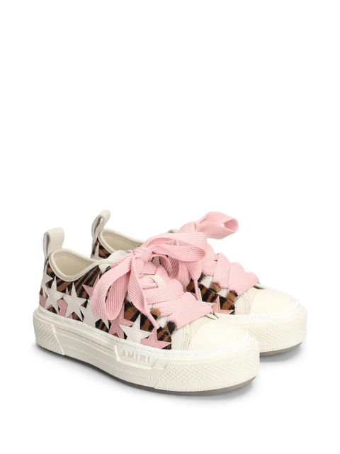 AMIRI star-pattern lace-up sneakers - Brown - zdjęcie produktu nr 2