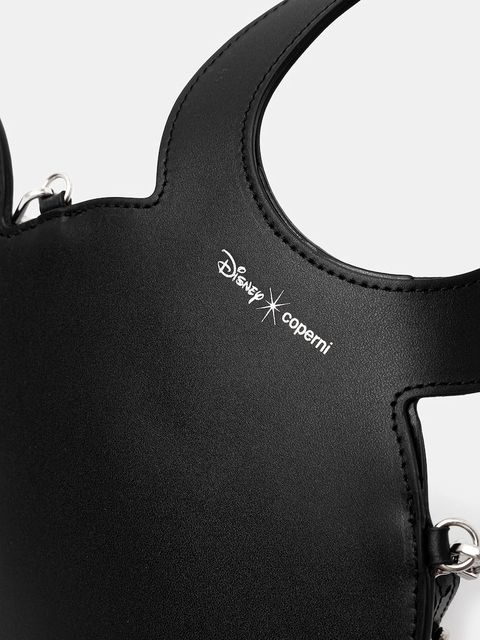 Coperni x Disney torebka skórzana Mickey Tote kolor czarny DBA102F6031