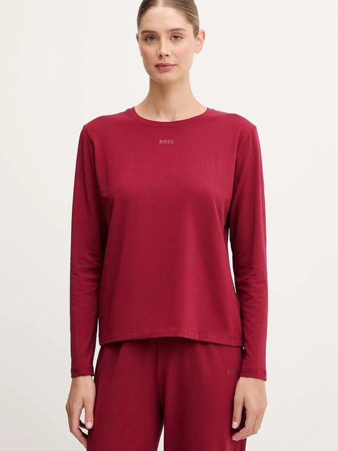 BOSS longsleeve lounge kolor bordowy 50510326 - zdjęcie produktu nr 1
