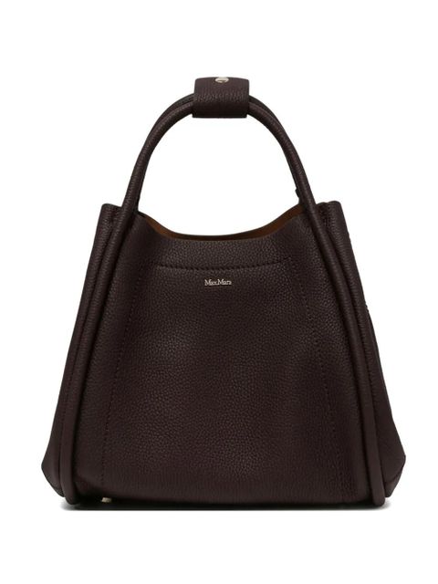 Max Mara textured tote bag - Brown - zdjęcie produktu nr 1
