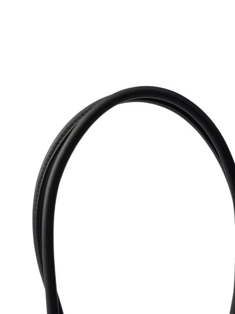 Prada medium leather tote bag - Black