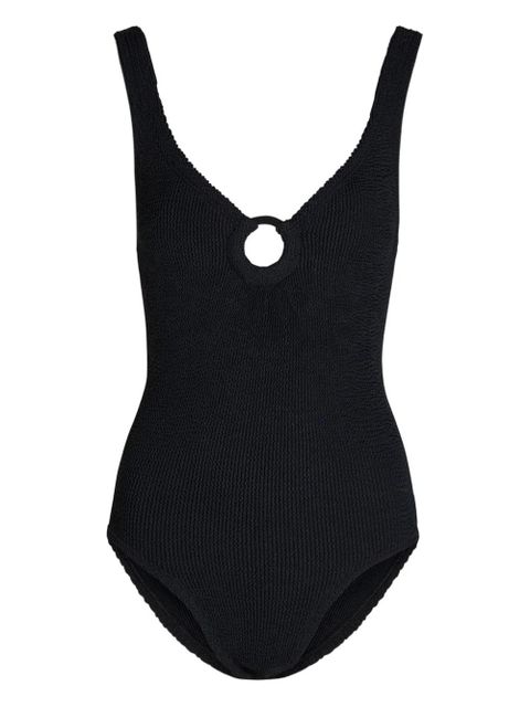 Hunza G Cenile ring swimsuit - Black - zdjęcie produktu nr 1