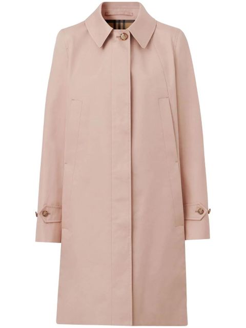 Burberry pocket-detail gabardine car coat - Neutrals - zdjęcie produktu nr 1