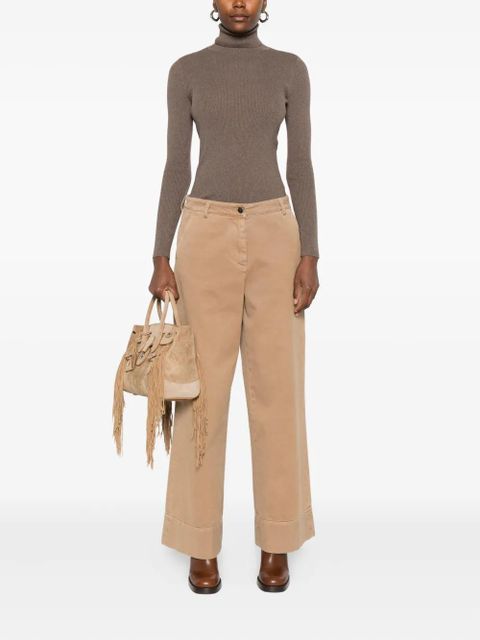 Lauren Ralph Lauren ribbed turtleneck sweater - Neutrals - zdjęcie produktu nr 2