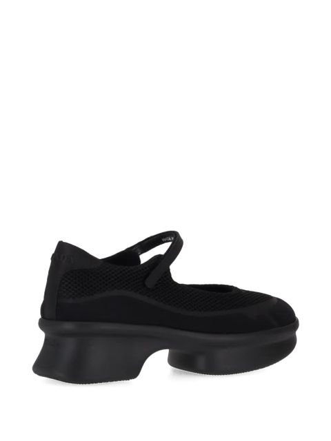 Prada mesh-panels slip-on sneakers - Black