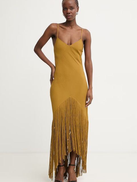 Pinko sukienka bieliźniana z wiskozą - zdjęcie produktu nr 1