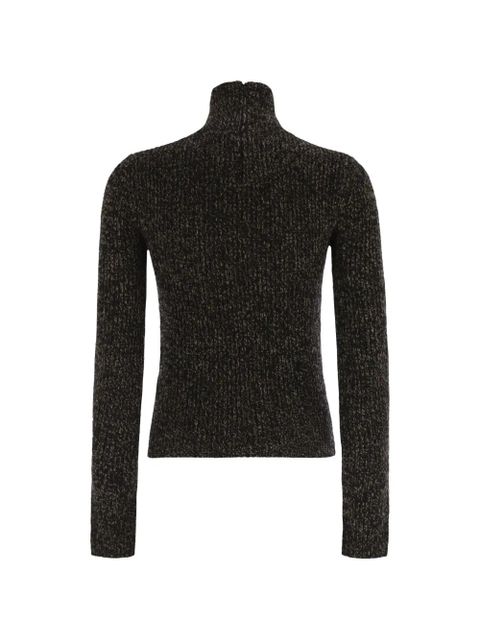 Max Mara ribbed turtleneck jumper - Black - zdjęcie produktu nr 2