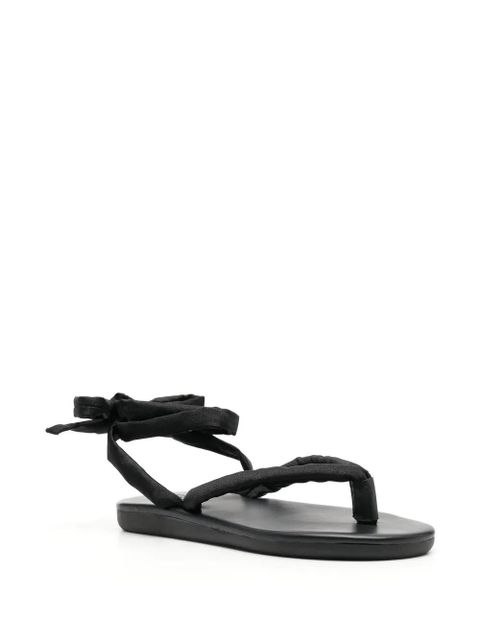 Ancient Greek Sandals puffy lace-up sandals - Black - zdjęcie produktu nr 2