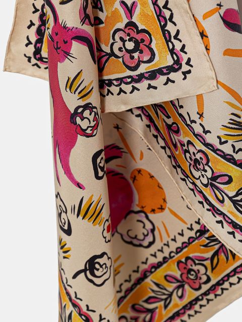 Moschino chusta jedwabna - zdjęcie produktu nr 1