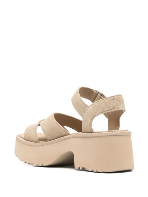 UGG 70mm New Heights Ankle Strap sandals - Neutrals