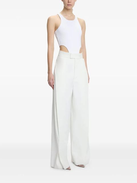 Victoria Beckham high-leg bodysuit - White