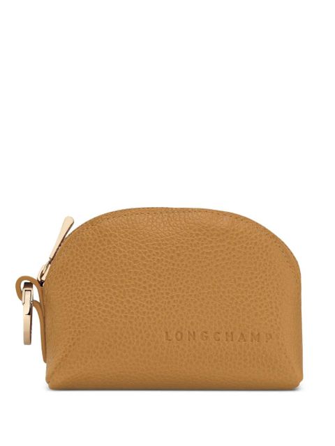 Longchamp leather coin pouch - Brown - zdjęcie produktu nr 1
