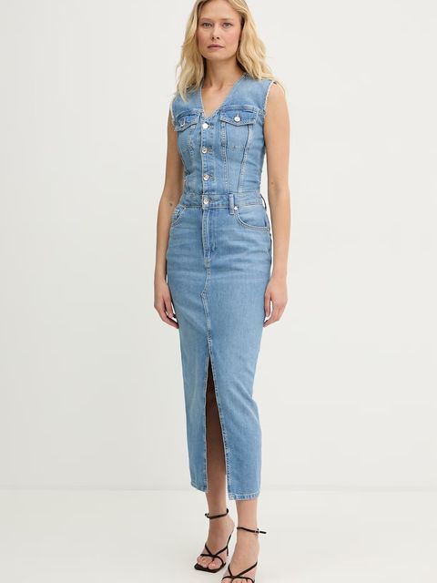 Liu Jo sukienka jeansowa - zdjęcie produktu nr 2