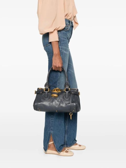 Chloé Paddington leather shoulder bag - Black - zdjęcie produktu nr 2