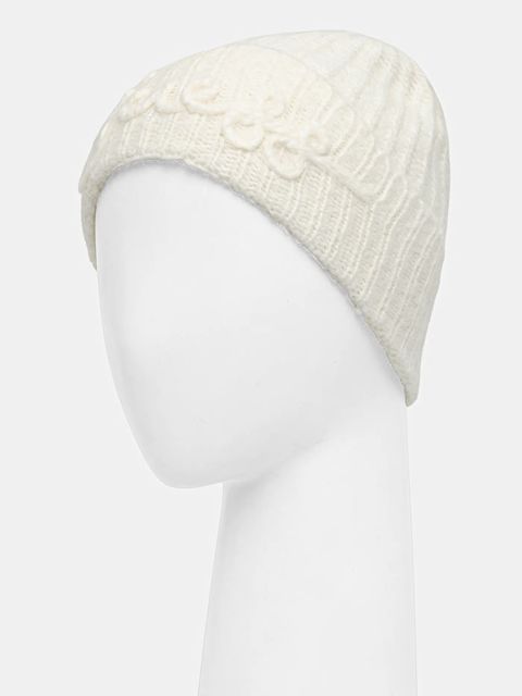 Guess czapka z domieszką wełny LEXIE kolor beżowy W5BZ18 Z3580