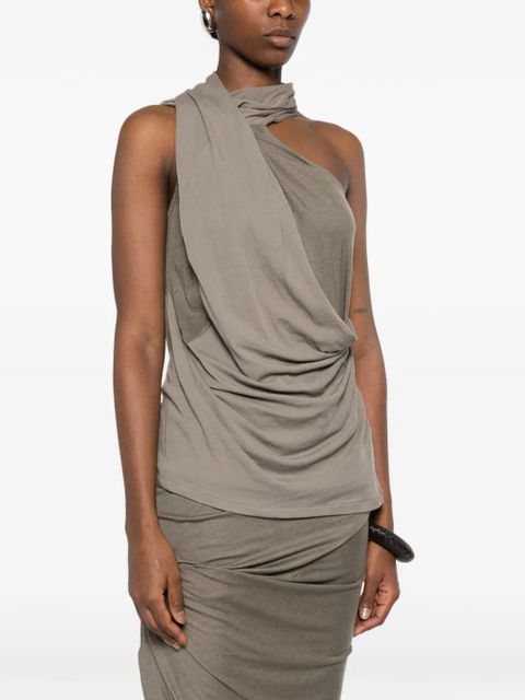 ENTIRE STUDIOS sleeveless draped-design top - Neutrals - zdjęcie produktu nr 2
