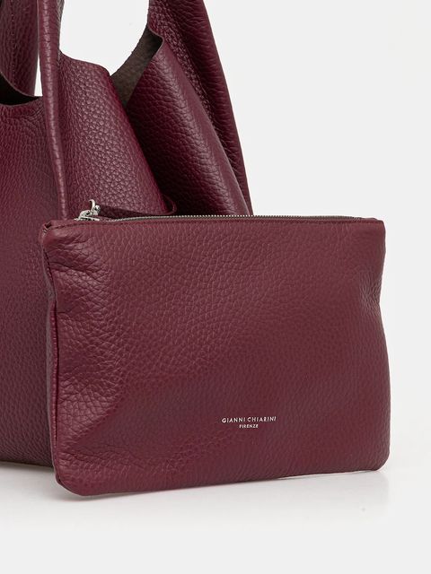 Gianni Chiarini torebka skórzana DUA kolor bordowy BS 9720 RNGDBL