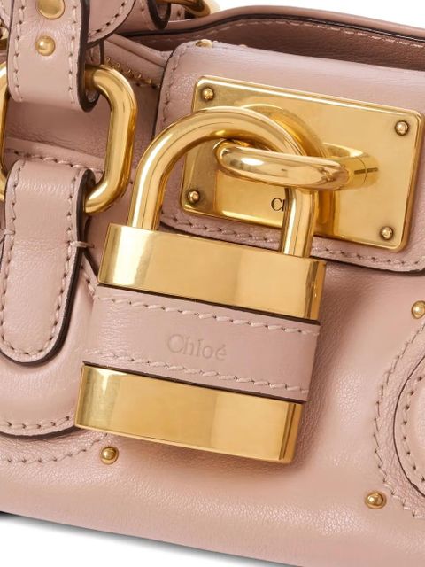 Chloé small Paddington leather tote bag - Pink