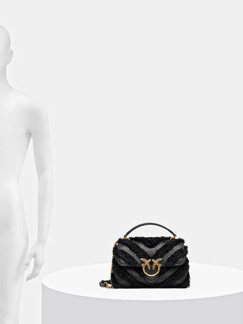 Pinko torebka kolor czarny 100044 A2CD