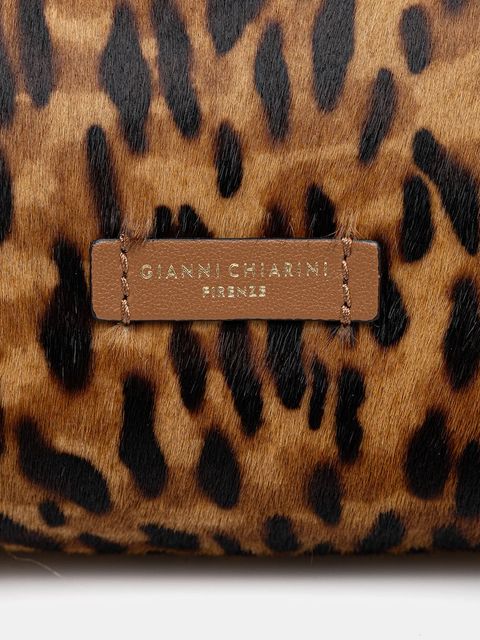 Gianni Chiarini torebka skórzana DUA kolor beżowy BS.11109.CAV.PL - zdjęcie produktu nr 2