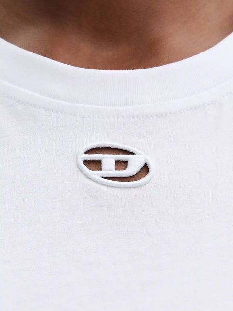 Diesel t-shirt T-MAREY damski kolor biały A17736.0NIAX