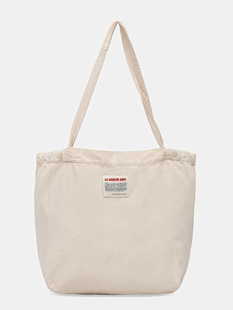 American Vintage torebka bawełniana kolor beżowy LYC26B - zdjęcie produktu nr 1