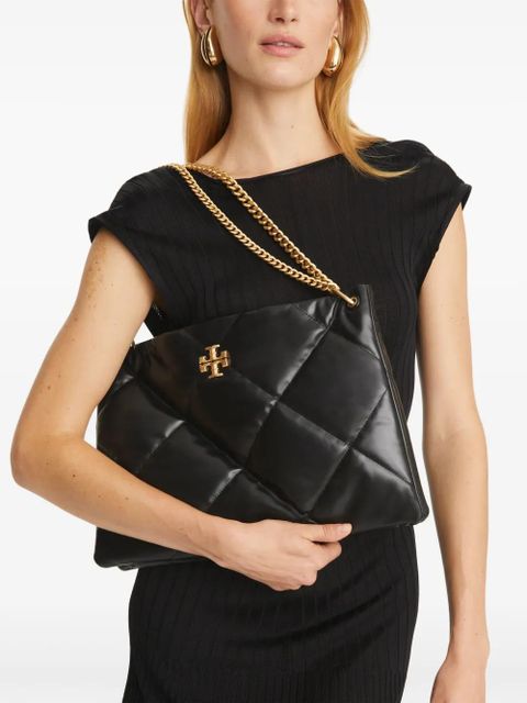 Tory Burch Kira diamond-quilted shoulder bag - Black - zdjęcie produktu nr 2