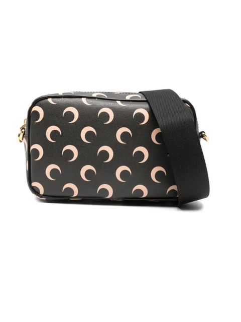 Marine Serre Moon Canvas Camera shoulder bag - Black - zdjęcie produktu nr 1