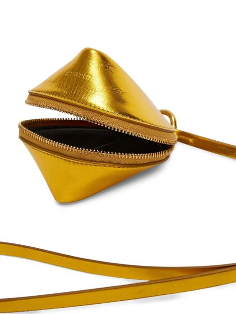 Jil Sander Fortune Cookie keyring - Yellow