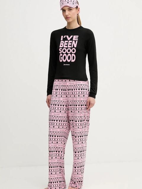 Juicy Couture piżama damska kolor czarny JCYPJ126851 - zdjęcie produktu nr 1