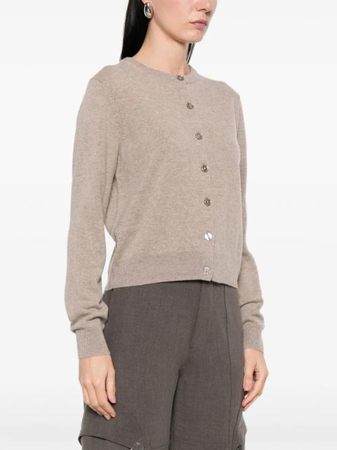 Weekend Max Mara crew-neck cardigan - Neutrals